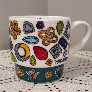 Brighton Part Of All You Need Is Love Mugs One Mug Vibrant Jeweled